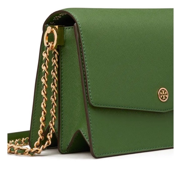 NWT Authentic Luxury RARE Classic Tory Burch Robinson Bag - Picture 3 of 16